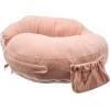 image:imageMy Brest Friend Organic Cotton Deluxe Nursing Pillow Cover  Slipcovers For Baby  Adjustable Fit Easy Care Durable  Original Nursing Pillow Not Included Organic CreamSoft Rose