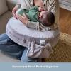 image:imageMy Brest Friend Organic Cotton Deluxe Nursing Pillow Cover  Slipcovers For Baby  Adjustable Fit Easy Care Durable  Original Nursing Pillow Not Included Organic CreamSandstone
