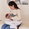 image:imageMy Brest Friend Organic Cotton Deluxe Nursing Pillow Cover  Slipcovers For Baby  Adjustable Fit Easy Care Durable  Original Nursing Pillow Not Included Organic CreamPlatinum Poises